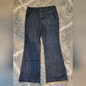 Wide leg trouser jeans